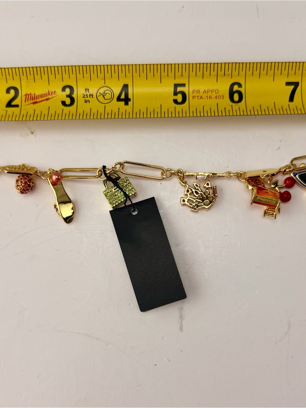 NWOT Kate Spade Gold Sweet
Treasures Charm Bracelet - Picture 8 of 16